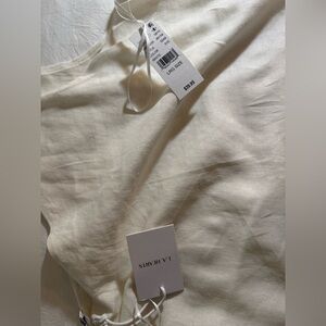 La Hearts Cream Mini Dress